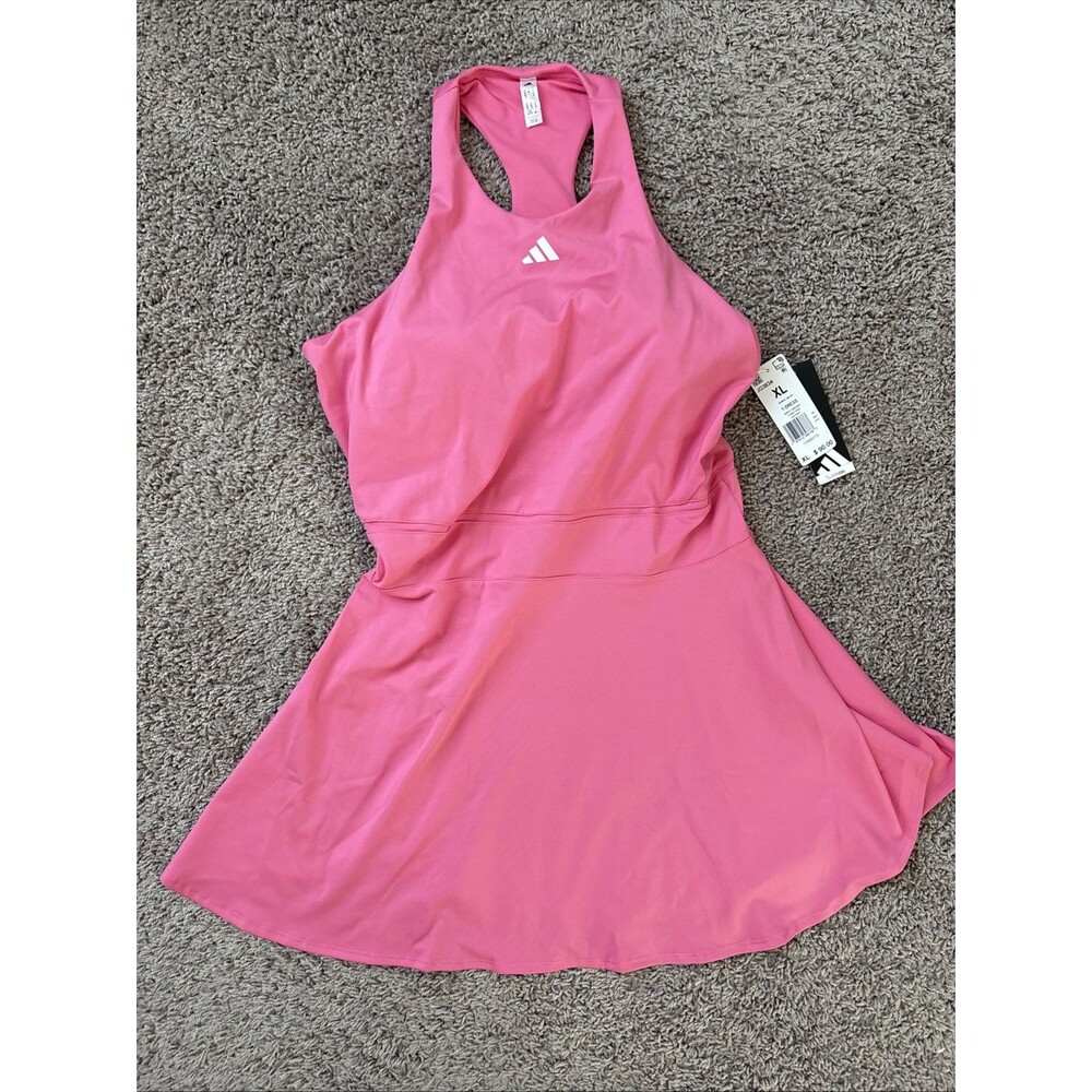 Adidas Tennis Climacool Y-Dress Women's Size XL Pink JG3634 MRSP $90 New - Picture 1 of 5